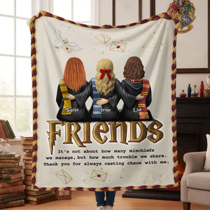 Besties Blanket  - Personalized Gifts For Friends Blanket 05TOTI221025