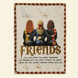 Besties Blanket  - Personalized Gifts For Friends Blanket 05TOTI221025