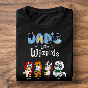 Wizard Dad Shirt - Personalized Gifts For 03HUMH020424
