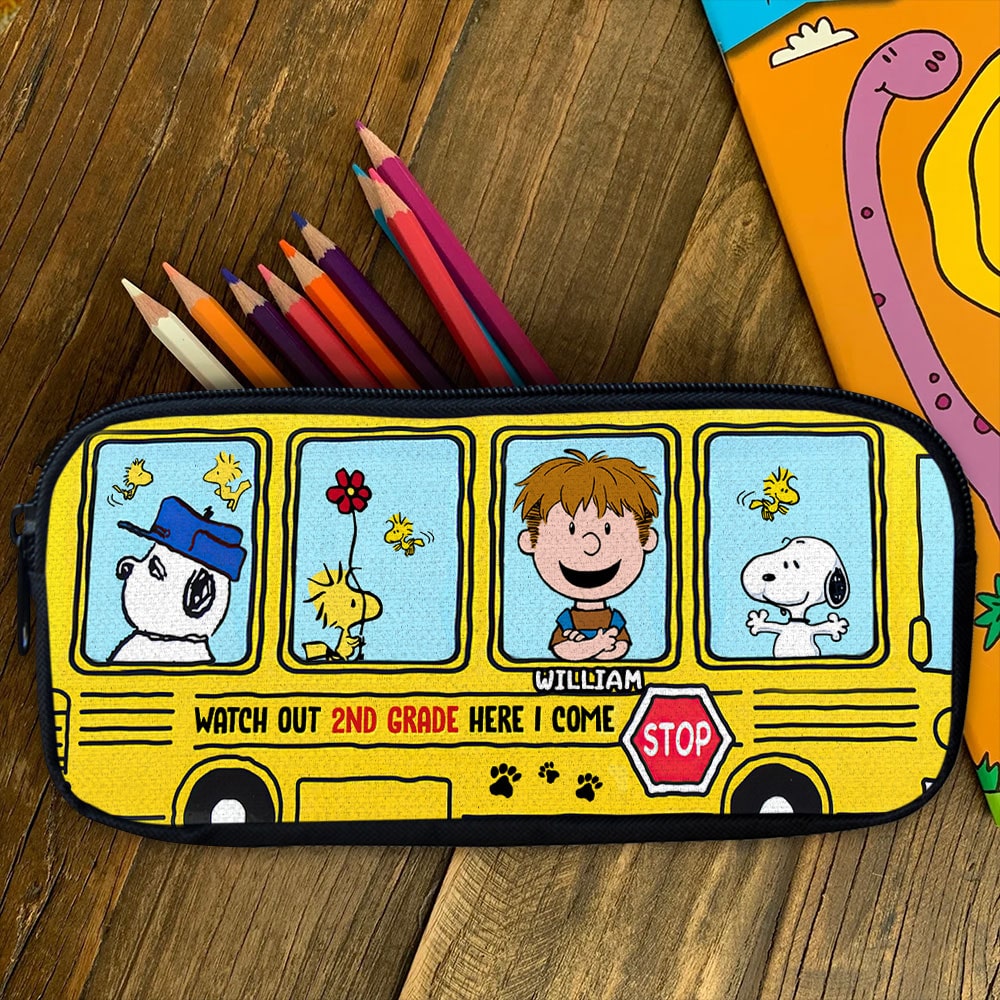 Personalized Gifts For Kid Pencil Case 01kati110724 Back To School-Homacus