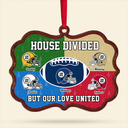 Personalized Gifts For American Football-loving Family Christmas Ornament 02huti181024 - Ornament - GoDuckee