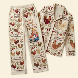 Peckers Lover Vintage Pajama Set - Personalized Gifts For Peckers Lover 03pati140126