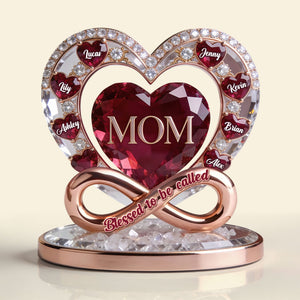 Blessed To Be Called Mom Acrylic Plaque Personalized Gifts For Mom 02PGTI150426