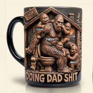 Dad's Rare Personal Space Fun Magic Mug - Personalized Gifts For Dads 01QHTI070526