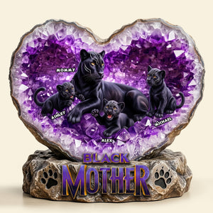 Powerful Panther Mom Acrylic Plaque - Personalized Gifts For Moms 05HUTI170426