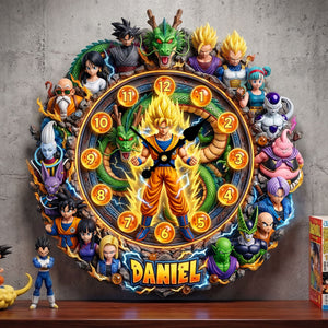 Legendary Acrylic Wall Clock Personalized Gifts 06HUTI050326
