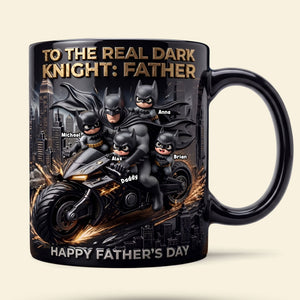 Shadow Dad and Kids Magic Coffee Mug - Personalized Gifts For Dad 04tyti300426