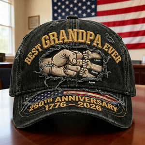 250th Anniversary Classic Cap Personalized Gifts For Dad 05NATI040326