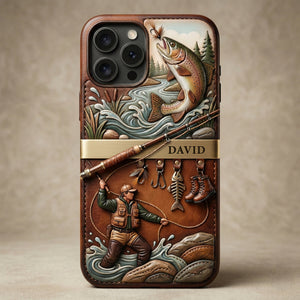 Fishing Phone Case - Personalized Gifts For Fishing Lovers 03pati030226
