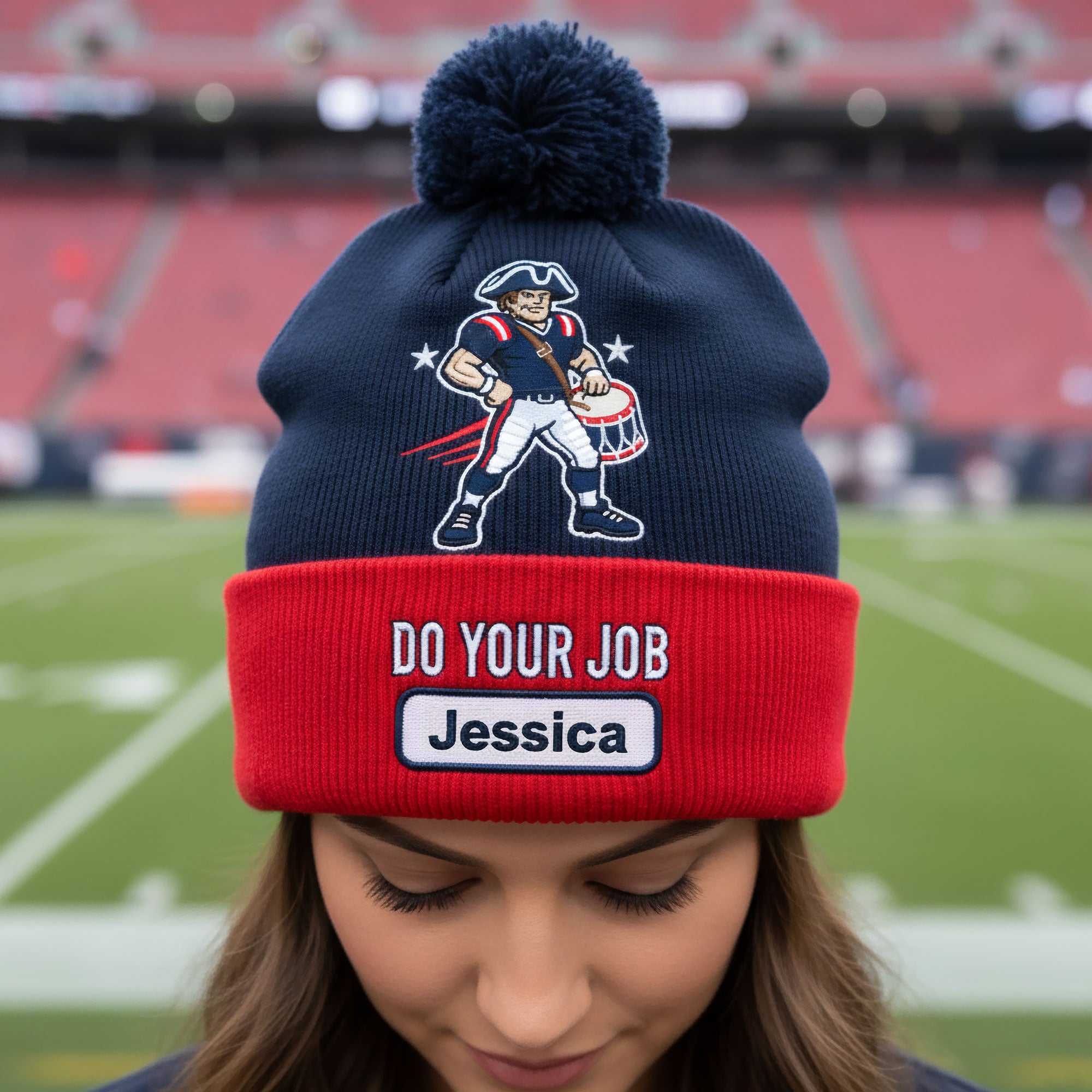 Mascot Bobble Beanie Hat - Personalized Gifts For Sport Lovers 03hyti021025