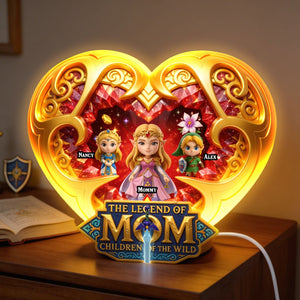 Mom And Kids Magical Adventure Light Box Personalized Gifts For Mom 03HUTI220426