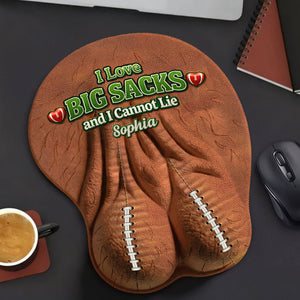 Naughty Gift For Couple Mouse Pad - Personalized Gifts For Couple 3D Mouse Pad With Armrest 02HUTI120126