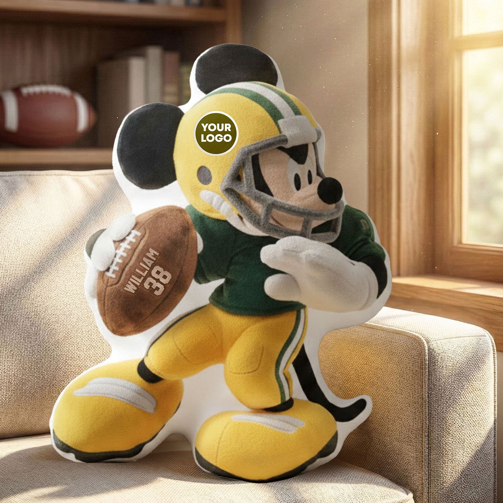 Sports Hero Pillow Personalized Gifts 01HUTI131225