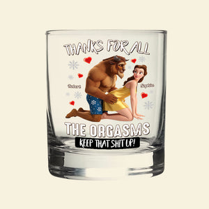 Cheeky Couple Glass - Personalized Gifts For Couple 02nati120925