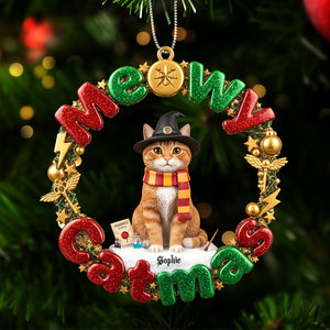 Cat Lover Ornament - Custom Photo Gift For Cat Lover Christmas Ornament 07TOTI061125