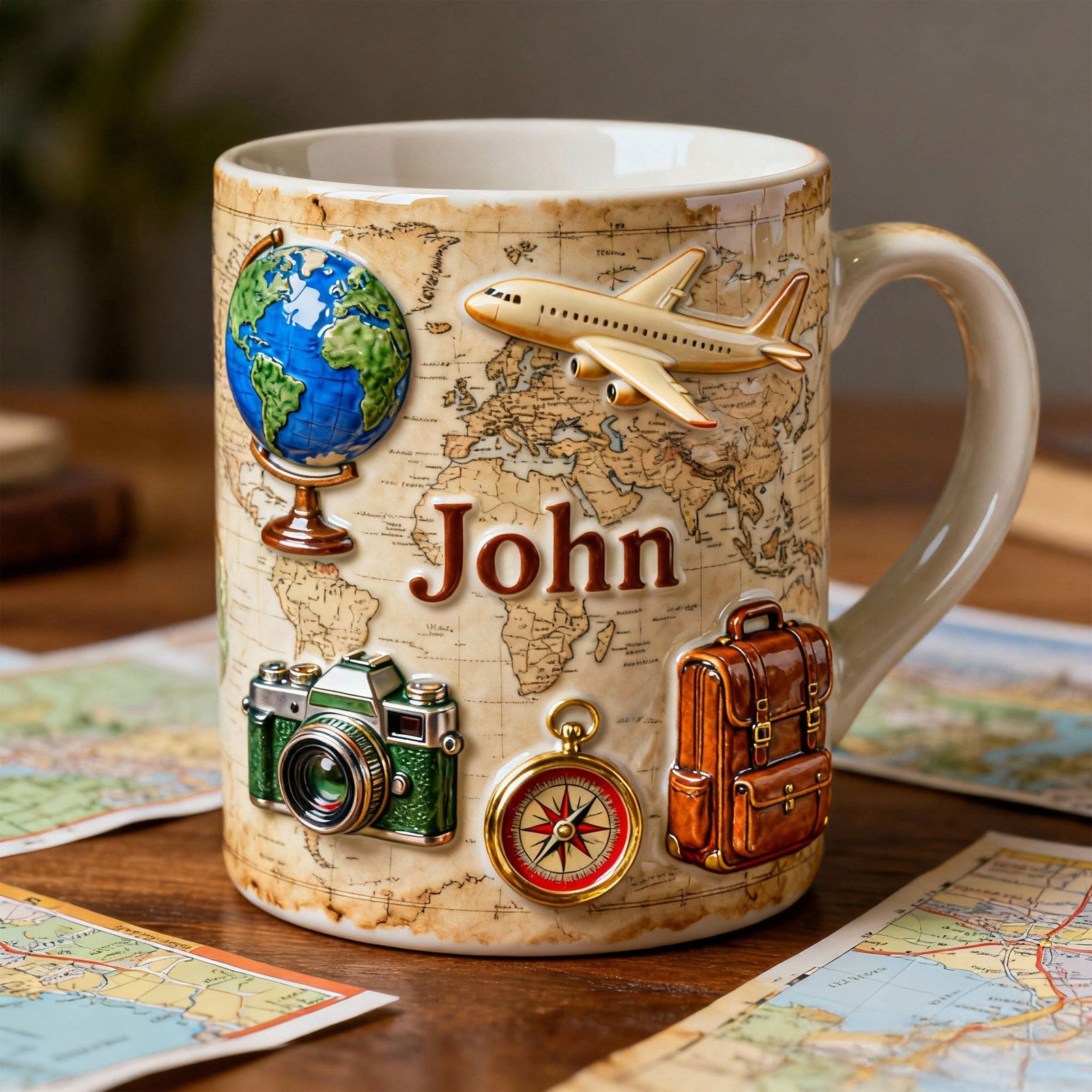 Travel Mug - Personalized Gifts For Travel Lovers 02hyti070126