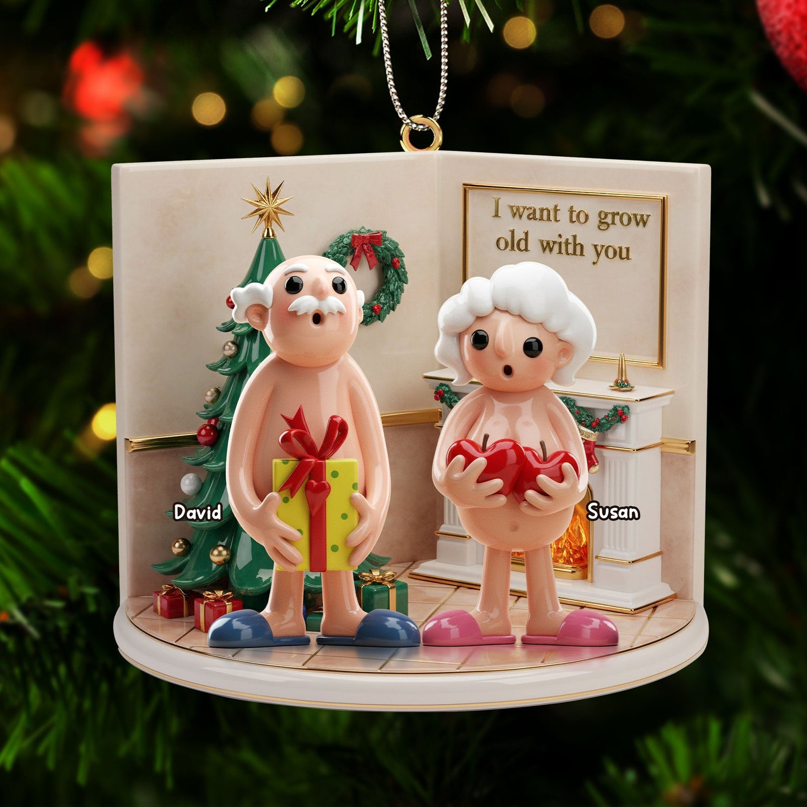 Personalized Gifts For Old Couple Christmas Ornament 04nati221025