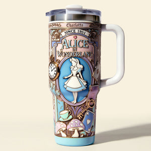 Fantasy Story Girl Tumbler - Personalized Gifts For Fantasy Lover Travel Tumbler 03OHTI020326