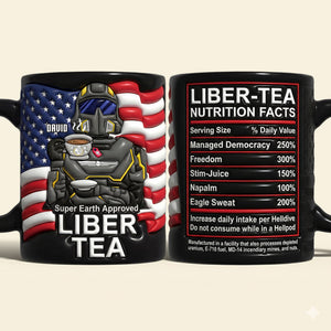 Freedom Squad 250th Anniversary Black Mug - Personalized Gifts For Game Lovers 01NATI030326