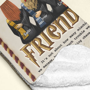 Besties Blanket  - Personalized Gifts For Friends Blanket 05TOTI221025