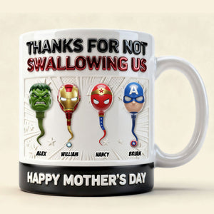 Tiny Legends Coffee Mug - Personalized Gifts For Mom 02OHTI160326