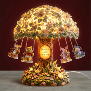 Childhood Tree Mom And Kids Light Box - Personalized Gifts For Mother's Day Acrylic Light Box 04PATI240426