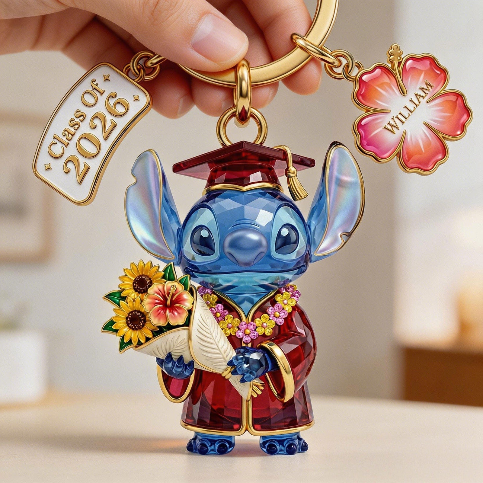 2026 Graduation Acrylic Tag Keychain - Personalized Gifts For Graduate 02pati010526