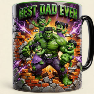 Best Dad Ever Magic Mug - Personalized Gifts For Dads 01tyti080526