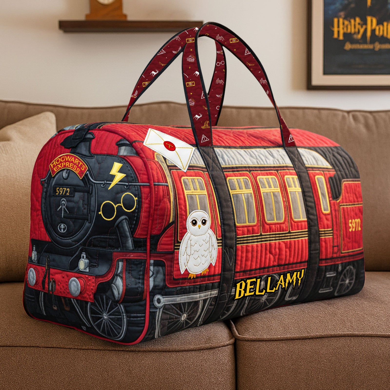 Fans Quilted Duffle Bag - Personalized Gifts For Fans 03NATI060925