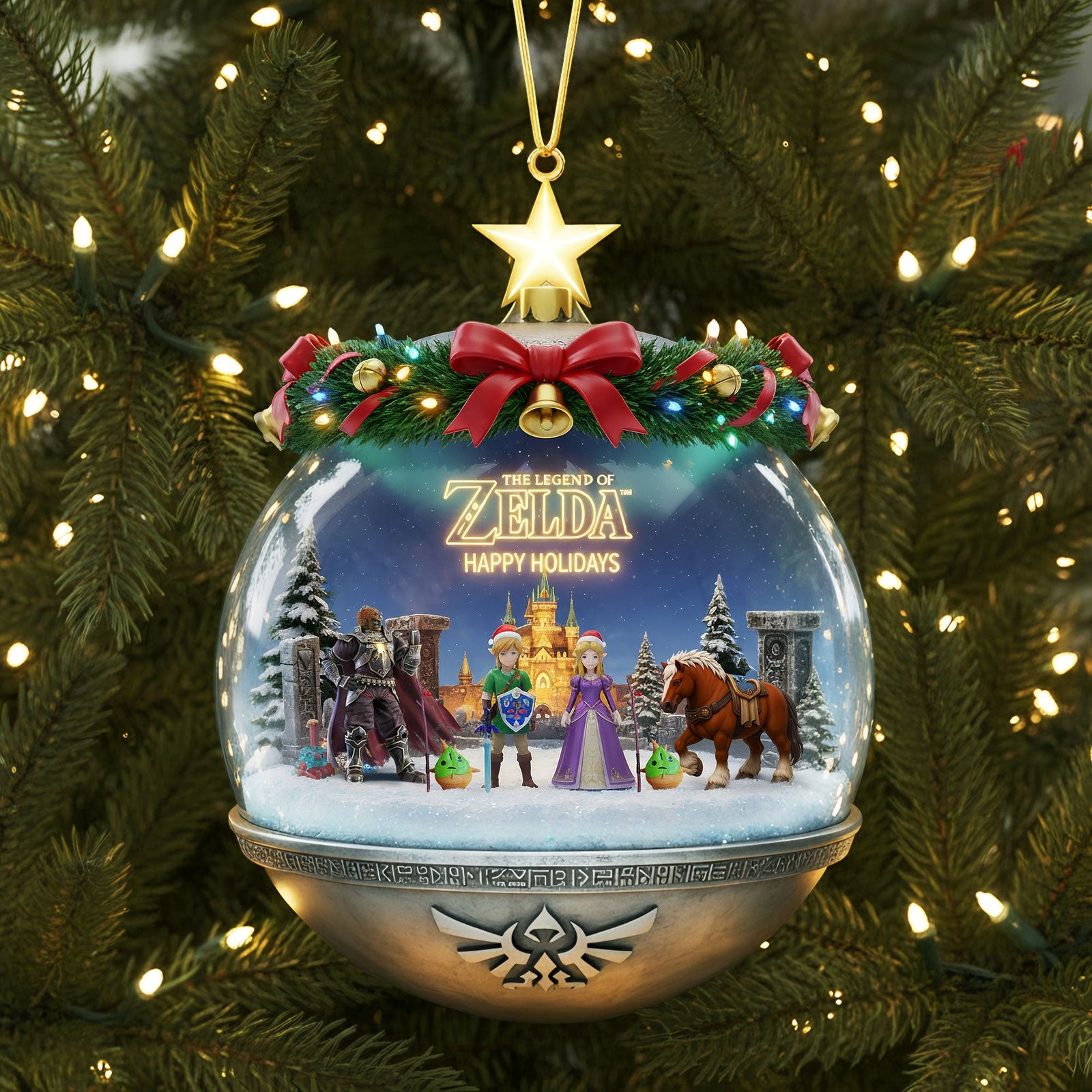 Adventure Ornament - Personalized Gifts For Game Lovers 02toti260925