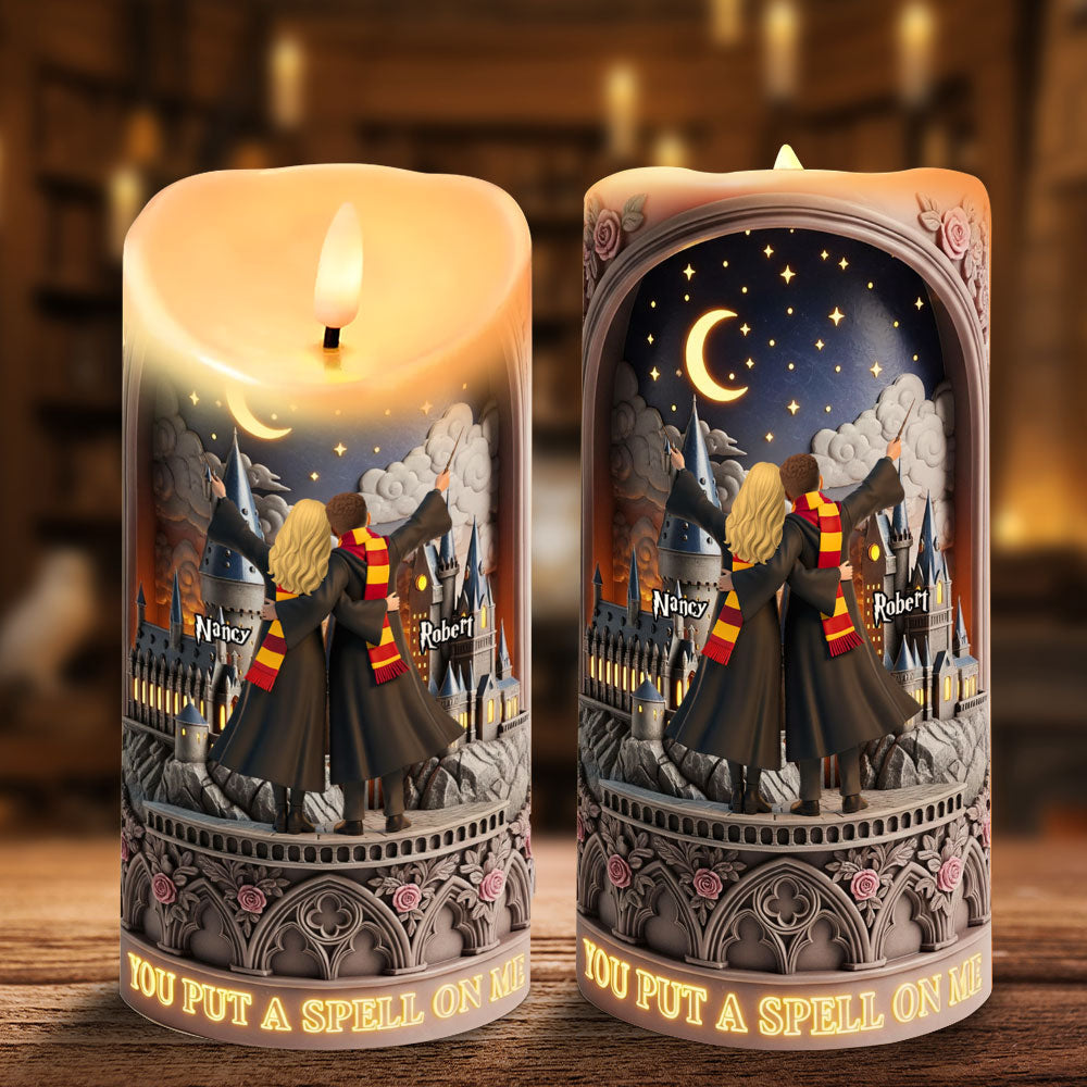 Fantasy Couple LED Candle - Personalized Gifts For Couple 03ohti180825