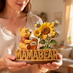 Mama Bear Acrylic Plaque - Personalized Gifts For Mother's Day 05hyti280126