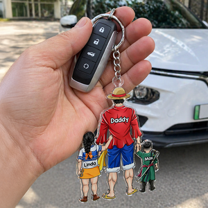 Dad Keychain- Personalized Gifts For Dad 021qhhu120525pa