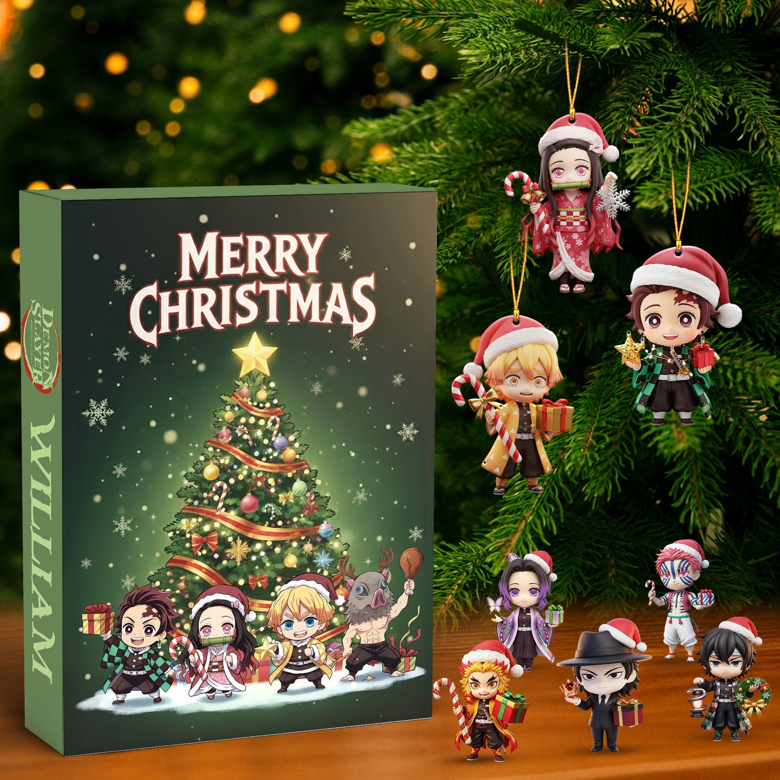 Anime Christmas Advent Calendar Blind Box - Personalized Gifts For Anime Lovers 03pgti111025