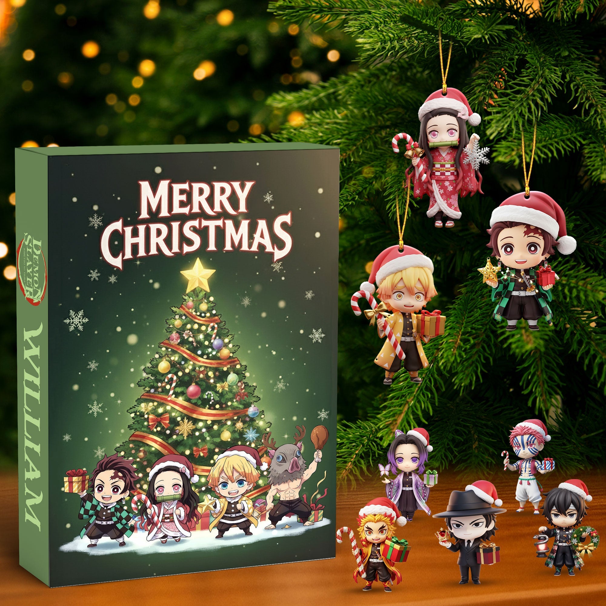 Anime Christmas Advent Calendar Blind Box - Personalized Gifts For Anime Lovers 03pgti111025