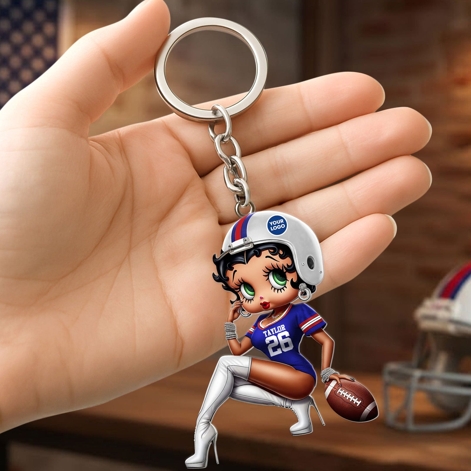 Sport Lover Keychain - Personalized Gifts For Sport Fans Keychain 07HUTI280126