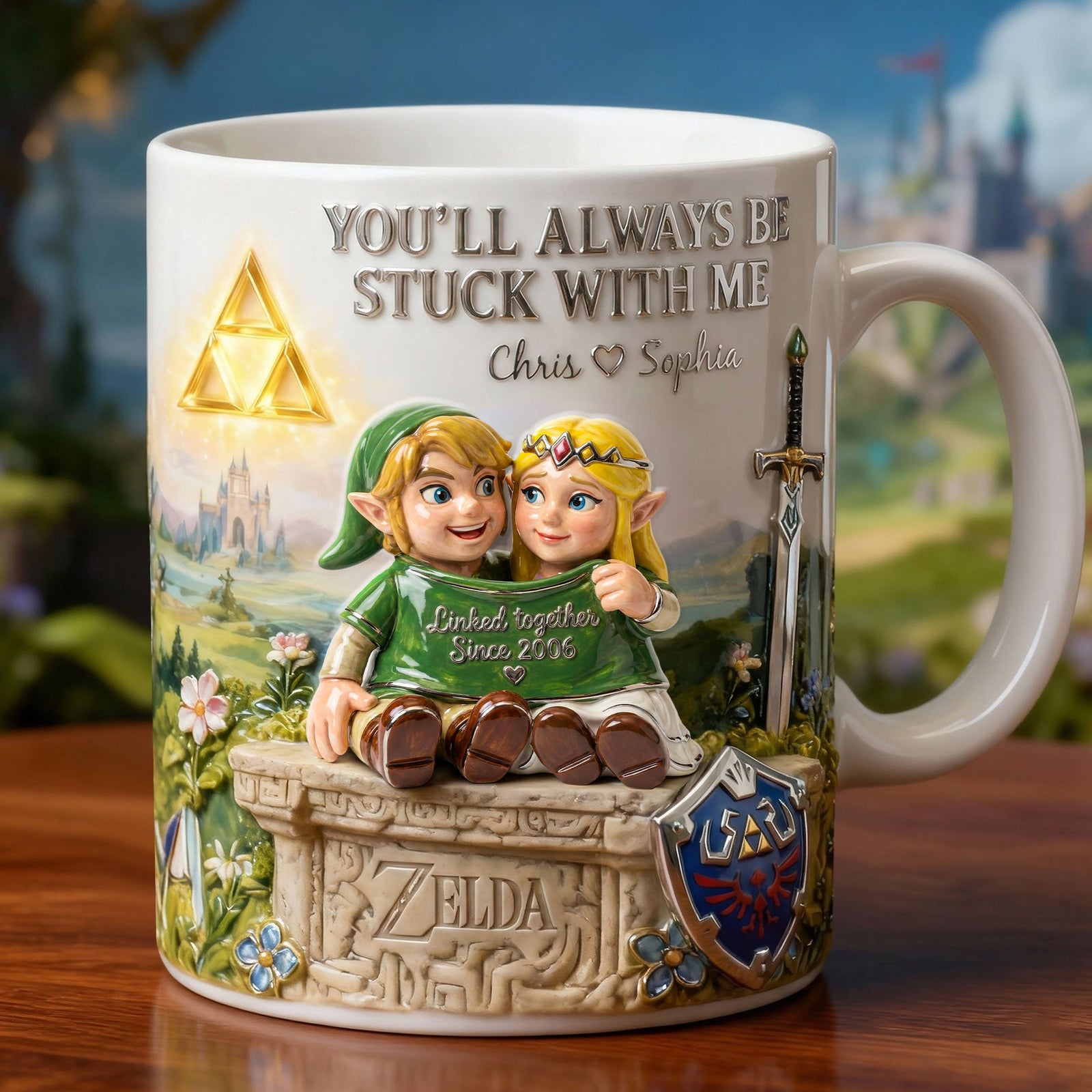 Adventurous Couple In One Shirt Coffee Mug - Personalized Gifts For Couples 04qhti220126