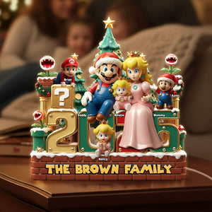 Family Light Box - Personalized Gifts For Family Custom Shape Acrylic Light Box 05PATI131125