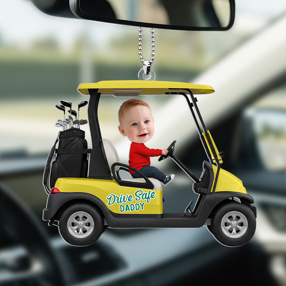 Drive Safe Car Ornament - Custom Photo Gifts For Dad 01ohti200625 - Ornament - GoDuckee