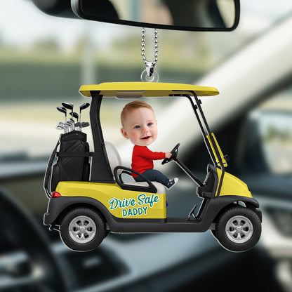 Drive Safe Car Ornament - Custom Photo Gifts For Dad 01ohti200625 - Ornament - GoDuckee