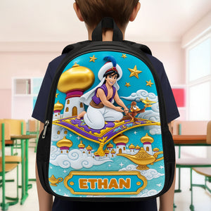 Royal Boy School Bag - Personalized Gifts For Kids 02huti050825-Homacus