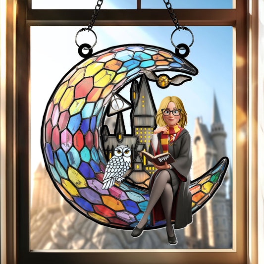 Spellcaster Suncatcher Ornament - Personalized Gifts For Magic Lovers 03nati150725