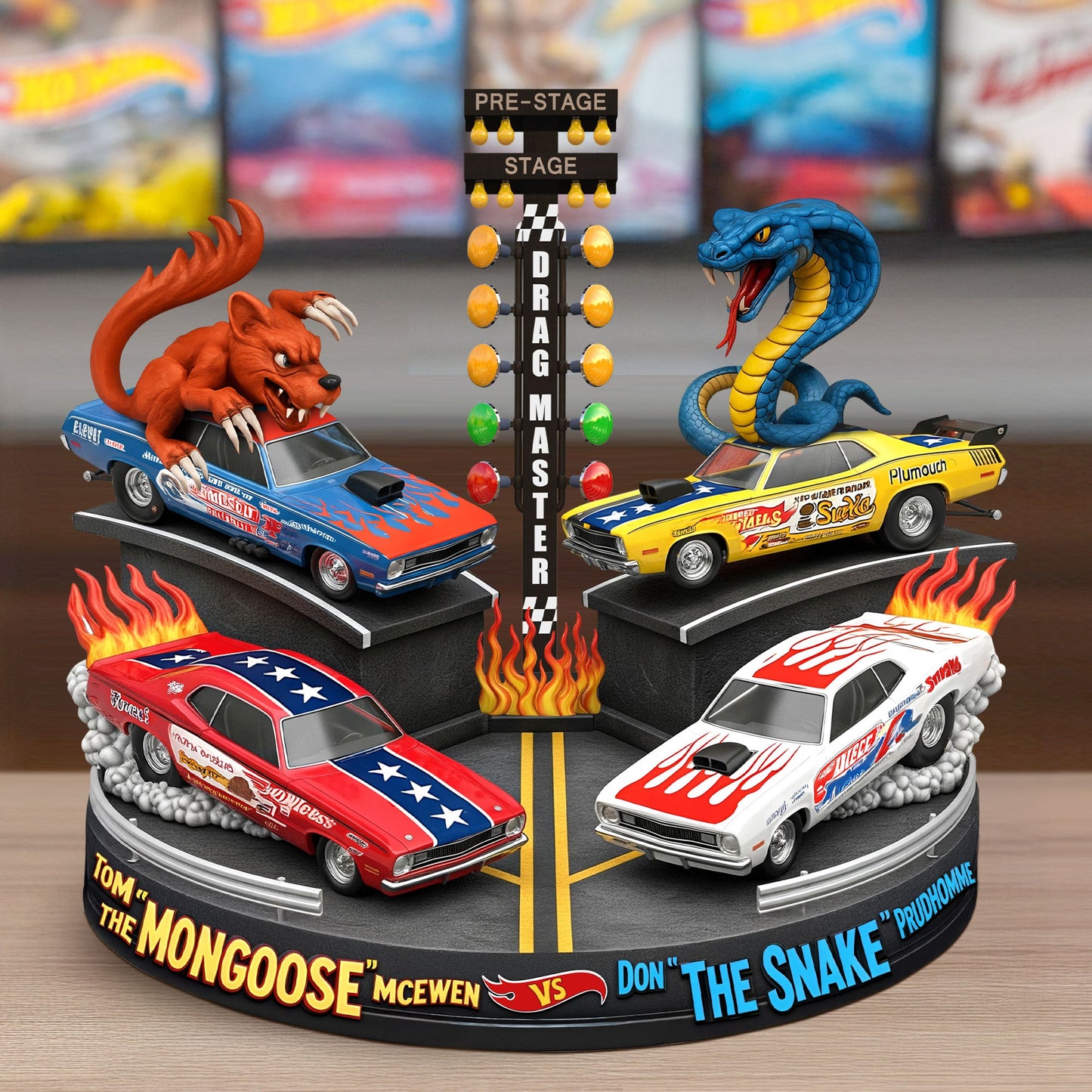 Holiday Racing Thrill Plaque – Personalized Christmas Gifts For Car Lovers 03qhti040725