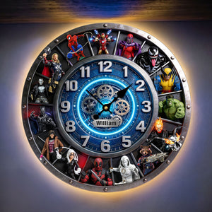 Unique Room Acrylic Wall Clock Personalized Gifts 03HUTI050326