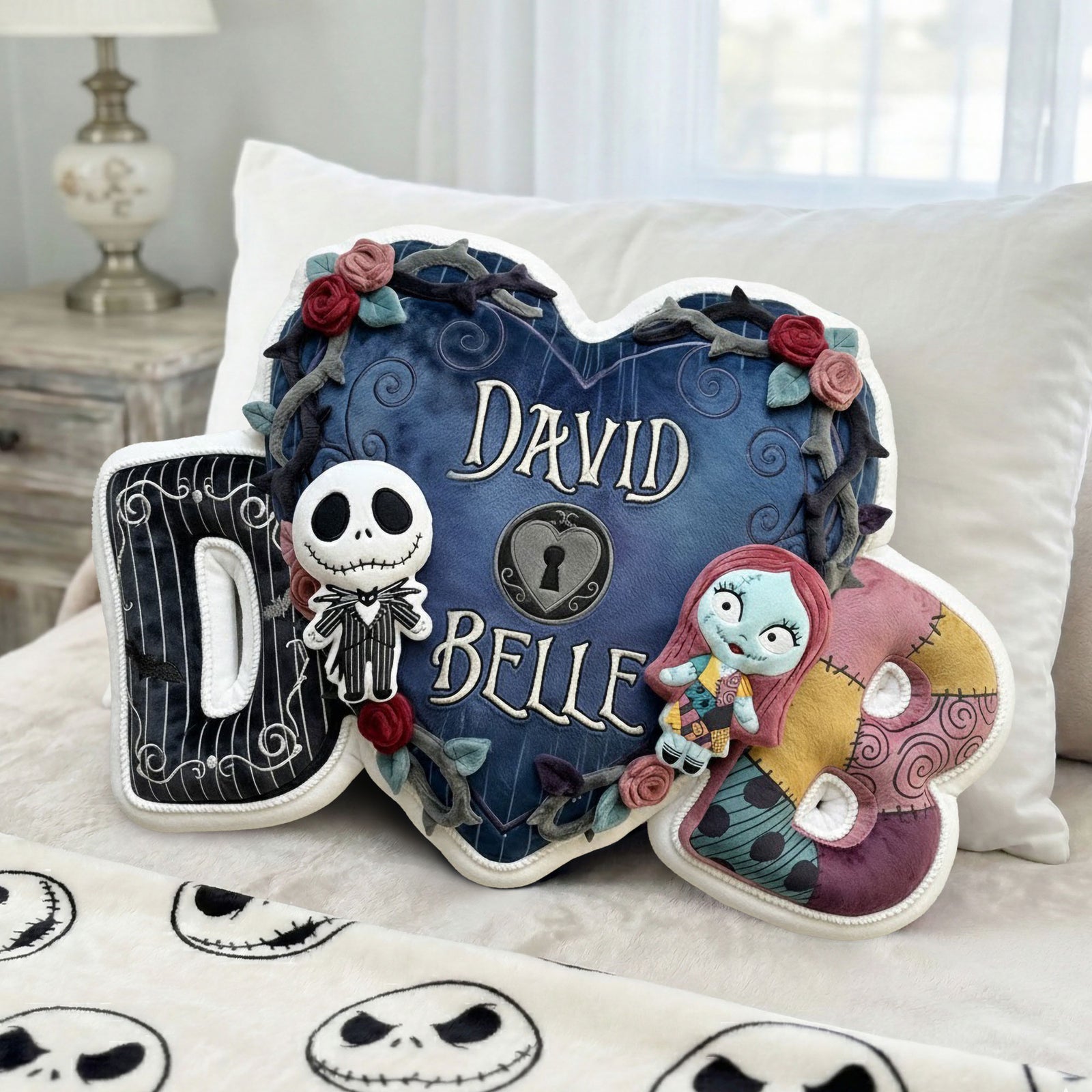 Initial Alphabet Couple Pillow - Personalized Gifts For Couple 05QHTI091225