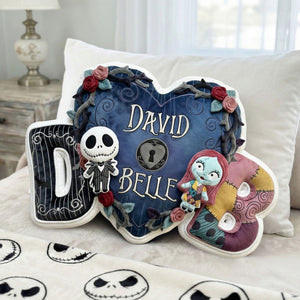 Initial Alphabet Couple Pillow - Personalized Gifts For Couple 05QHTI091225