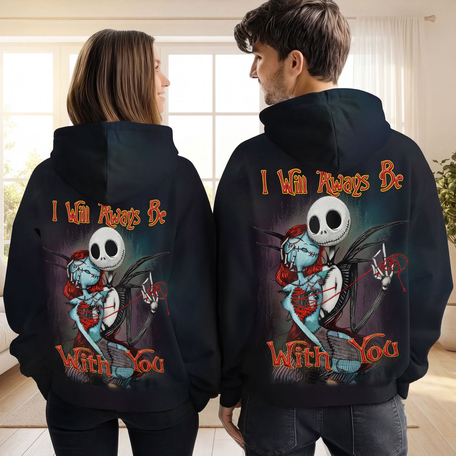 Romantic Couple 3D Shirt - Personalized Gifts For Couples 01huti311225