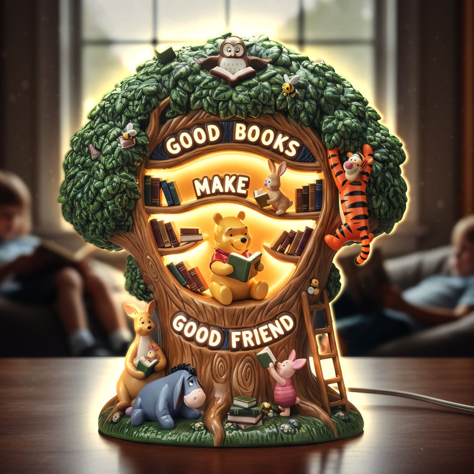 Bookish Friends Forever Acrylic Light Box - Personalized Gift For Friends 04PATI101225