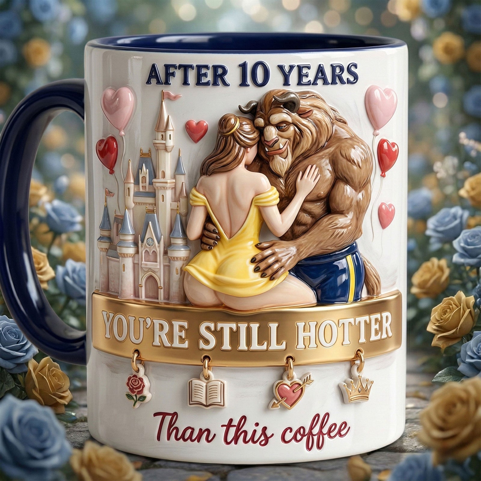 Fairytale Couple Accent Mug - Personalized Gifts For Couple 02qhti311225