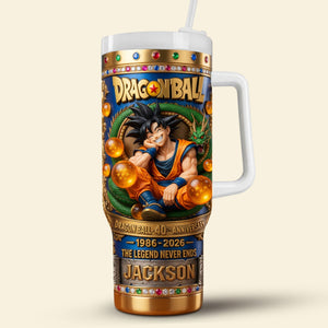 40th Anniversary Legend Warrior 40oz Tumbler - Personalized Gifts For Fans Tumbler 01TYTI030426